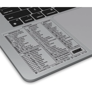 Wholesale GrizzGlass MacOS Adobe Photoshop keyboard shortcuts sticker [PL] - GRZ7334 - {ean13} - Hurt