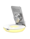 Wholesale Mcdodo CH-1610 wireless charger with night light / alarm clock function 15W, white - MDD165 - {ean13} - Hurt