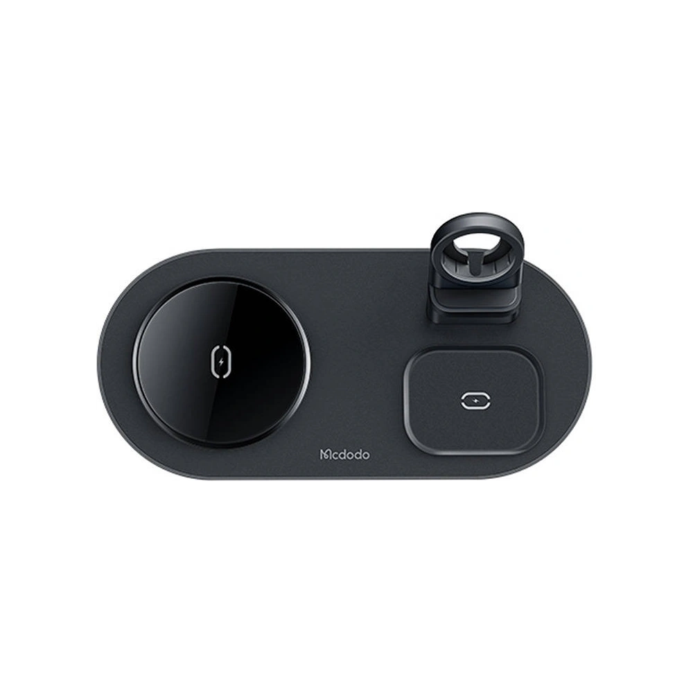 Hurtownia GSM - Bezdrátová nabíječka Mcdodo CH-7063 3w1, 15W černá + kabel USB-C / USB-C - MDD169 - {ean13} - Hurt