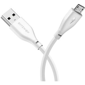 Micro USB AmpCore II Cable BlitzWolf BW-MC10 0,3m White