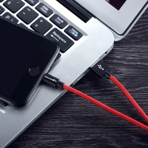 Lightning Cable BlitzWolf BW-MF5 1m Red