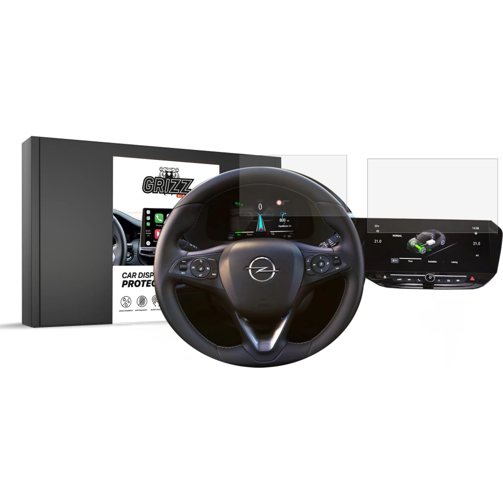 Hurtownia GSM - Matt fólia GrizzGlass CarDisplay védelem Opel Corsa F 10" 2020 [2w1] - GRZ7347 - {ean13} - Hurt