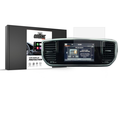 GrizzGlass Distributor - 5904063592937 - GRZ7351 - Matte GrizzGlass CarDisplay Protection Kia Sportage 4 7" 2018-2021 - B2B homescreen