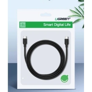 Kabel USB-C PD UGREEN Power Delivery 60W 1m (czarny)