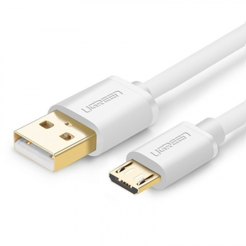 Ugreen Distributor - 6957303818495 - UGR032WHT - Micro USB Cable UGREEN QC 2.0 2A 1.5m White - B2B homescreen