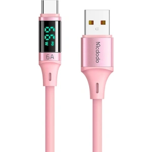 Hurtownia GSM - Kabel Mcdodo CA-1921 USB-A / USB-C, 66W, 1.2m (růžový) - MDD173 - {ean13} - Hurt