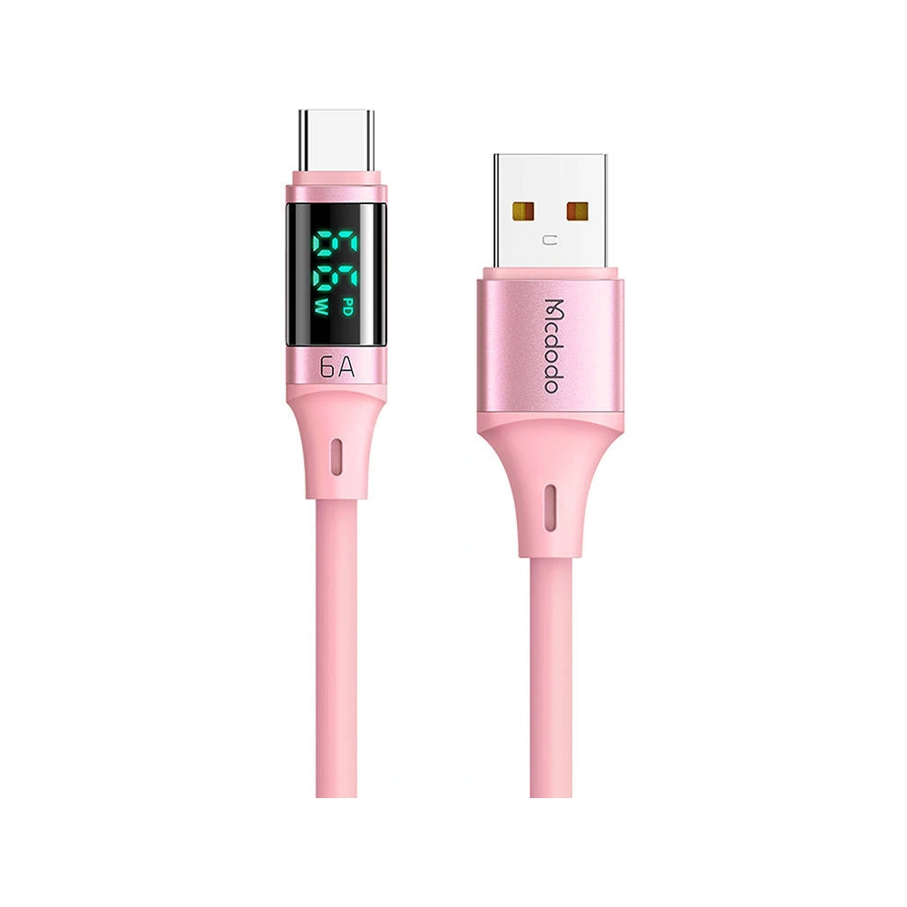 Hurtownia GSM - Kabel Mcdodo CA-1921 USB-A / USB-C, 66W, 1.2m (różowy) - MDD173 - {ean13} - Hurt