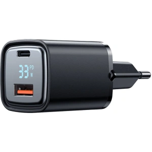 Hurtownia GSM - Nabíječka Mcdodo CH-1701 USB-A, USB-C, 33W s displejem (černá) - MDD176 - {ean13} - Hurt
