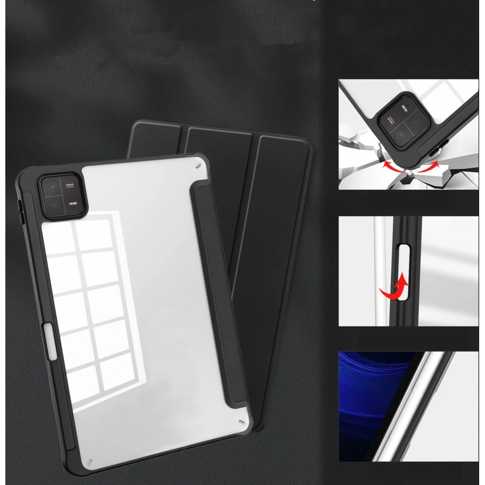 Etui Tech-Protect SmartCase Pen Hybrid Xiaomi Pad 6 Max Fekete