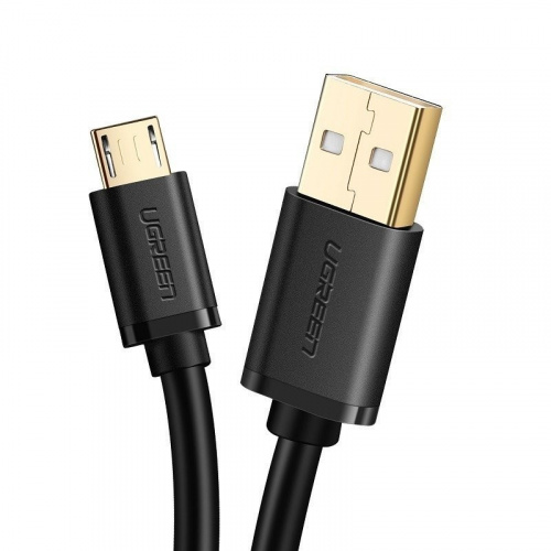 Hurtownia Ugreen - 6957303818358 - UGR035BLK - Kabel micro USB UGREEN QC 2.0 2A 0.5m (czarny) - B2B homescreen