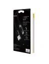 Wholesale Lightning Cable with LED Lamp Baseus C-shaped 2.4A 1m Black - BSU492BLK - {ean13} - Hurt