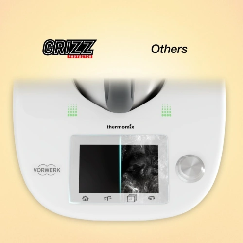 Folia matowa GrizzGlass PaperScreen do Thermomix TM5 [2w1]