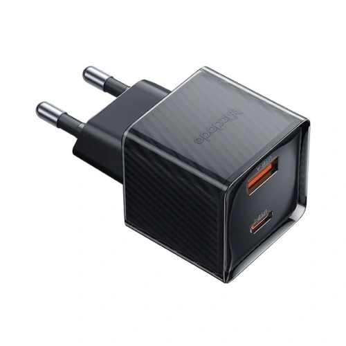 Ładowarka sieciowa Mcdodo CH-4151 USB-A, USB-C, GaN, 33W (czarna)