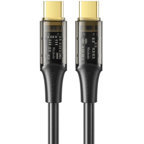 Mcdodo Distributor - 6921002621120 - MDD181 - Mcdodo CA-2112 cable USB-C / USB-C, 100W, 1.8m (black) - B2B homescreen