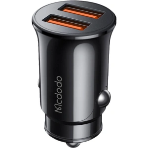 Hurtownia GSM - Încărcător auto Mcdodo CC-6602 2xUSB-A, 12W (negru) - MDD182 - {ean13} - Hurt