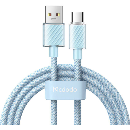 Mcdodo Distributor - 6921002636544 - MDD184 - Mcdodo CA-3654 cable USB-A / USB-C, 100W, 2m (blue) - B2B homescreen
