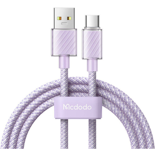 Mcdodo Distributor - 6921002636551 - MDD185 - Mcdodo CA-3655 cable USB-A / USB-C, 100W, 2m (purple) - B2B homescreen