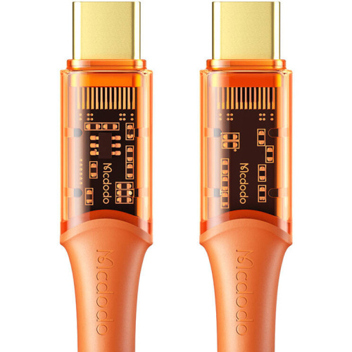 Mcdodo Distributor - 6921002621137 - MDD187 - Mcdodo CA-2113 cable USB-C / USB-C, 100W, 1.8m (orange) - B2B homescreen