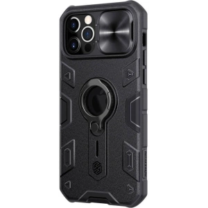 Hurtownia GSM - Etui Nillkin CamShield Armor Apple iPhone 12 / 12 Pro (černé) - NLK1351 - {ean13} - Hurt