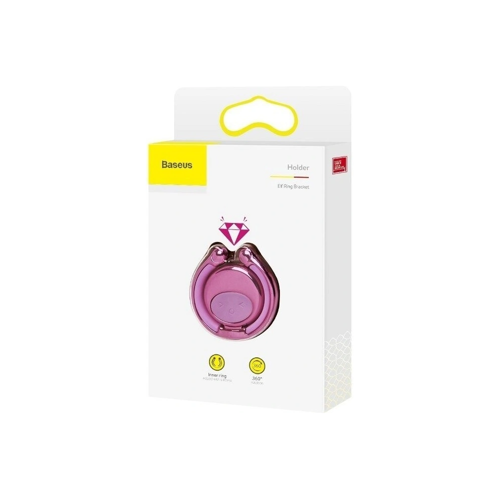 Hurtownia GSM - Ringhalter, ring holder Baseus Elf für das Telefon (rosa) - BSU496PNK - {ean13} - Hurt