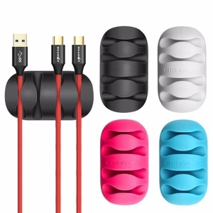Hurtownia GSM - Mini organizer cabluri BlitzWolf BW-PM2 (4-slot) multicolor (4 bucăți) - BLZ039 - {ean13} - Hurt