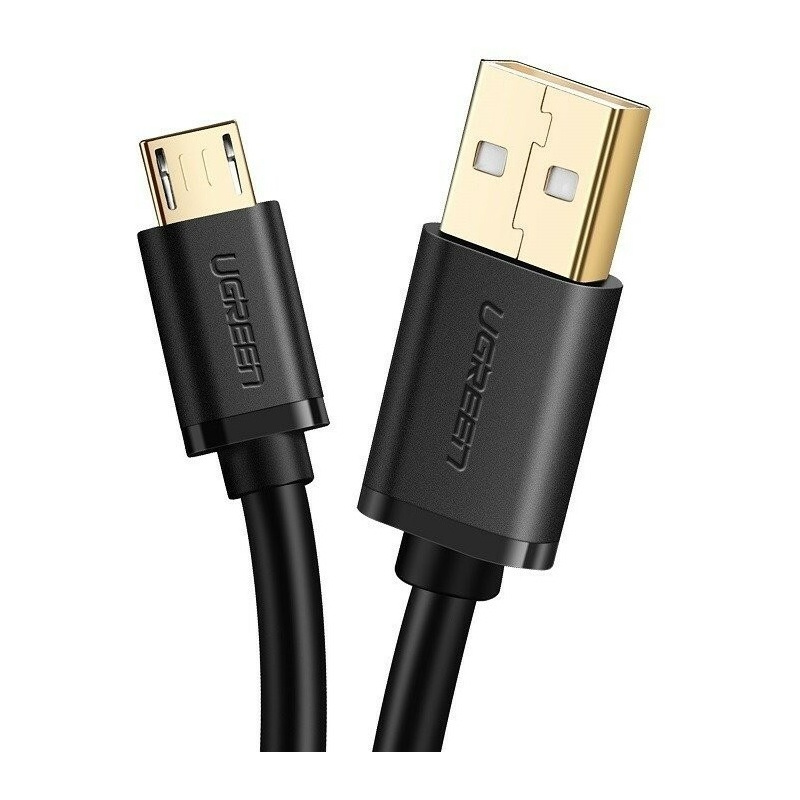 Hurtownia Ugreen - 6957303818365 - UGR036BLK - Kabel micro USB UGREEN QC 2.0 2A 1m (czarny) - B2B homescreen
