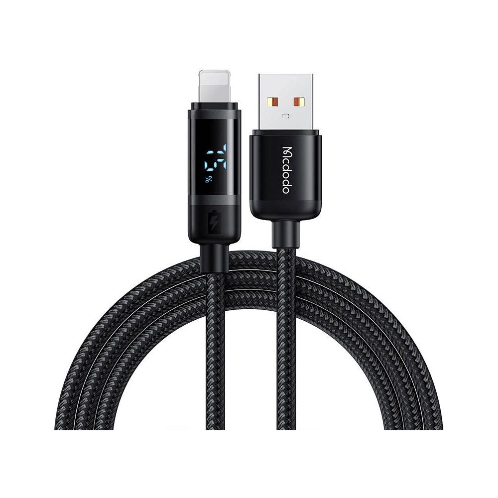 Hurtownia GSM - Kabel Mcdodo CA-5000 USB-A / Lightning, 1,2m (černý) - MDD194 - {ean13} - Hurt