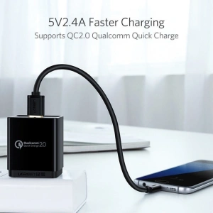 Micro USB UGREEN QC 2.0 2A 1m Black