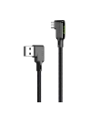 Mcdodo CA-7531 angle cable USB-A / MicroUSB, 1,8m (black)