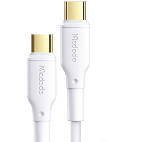 Mcdodo Distributor - 6921002683500 - MDD198 - Mcdodo CA-8350 cable USB-C / USB-C, 100W, 1,2m (white) - B2B homescreen