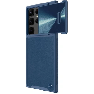 Wholesale Nillkin CamShield Leather Samsung Galaxy S23 Ultra (blue) - NLK1360 - {ean13} - Hurt