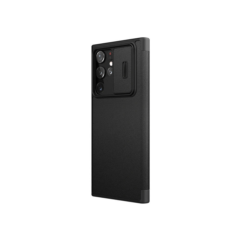 Hurtownia GSM - Case Nillkin CamShield Leather Samsung Galaxy S22 Ultra (schwarz) - NLK1362 - {ean13} - Hurt