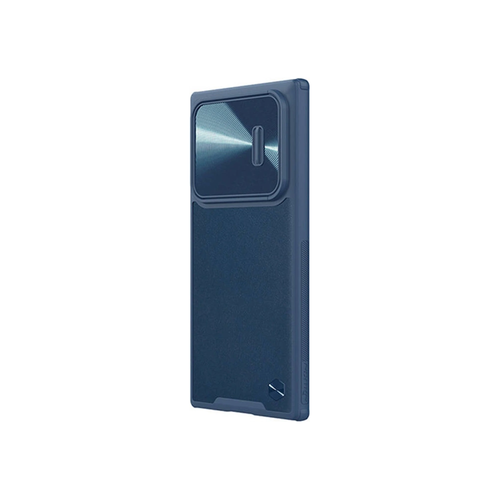 Hurtownia GSM - Case Nillkin CamShield Leather Samsung Galaxy S22 Ultra (blau) - NLK1363 - {ean13} - Hurt