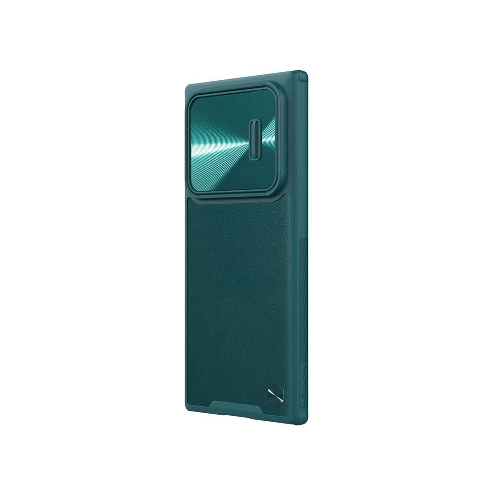 Hurtownia GSM - Etui Nillkin CamShield Leather Samsung Galaxy S22 Ultra (zöld) - NLK1364 - {ean13} - Hurt
