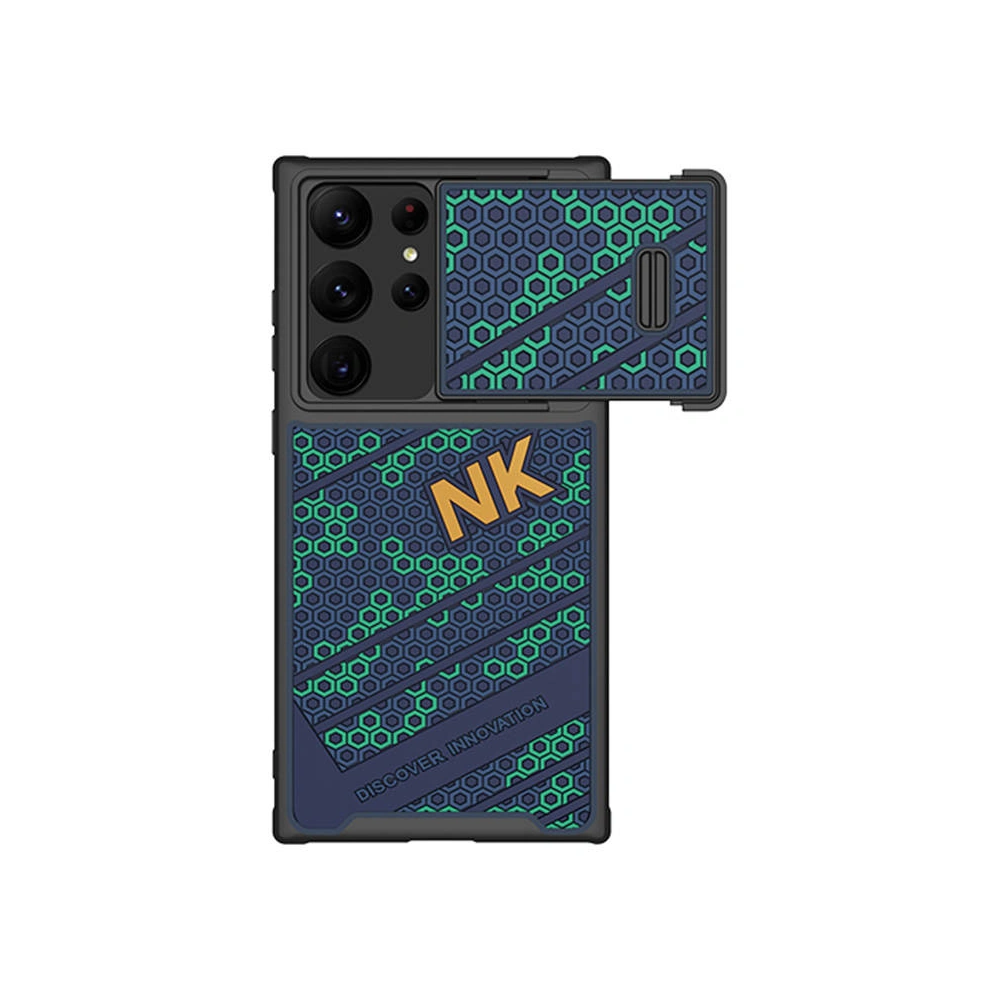 Hurtownia GSM - Etui Nillkin Striker Samsung Galaxy S23 Ultra (modro-zelené) - NLK1365 - {ean13} - Hurt