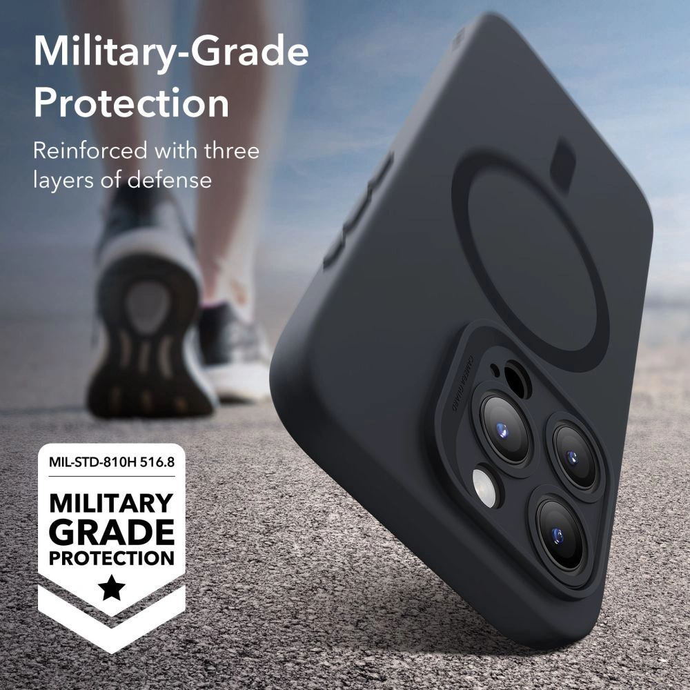 Hurtownia GSM - Case ESR Cloud HaloLock MagSafe Apple iPhone 15 Pro Max Schwarz - ESR745 - {ean13} - Hurt