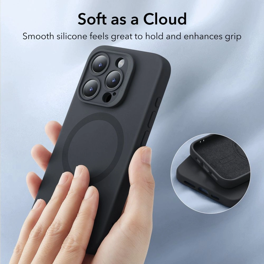 Hurtownia GSM - Etui ESR Cloud HaloLock MagSafe Apple iPhone 15 Pro Max Fekete - ESR745 - {ean13} - Hurt
