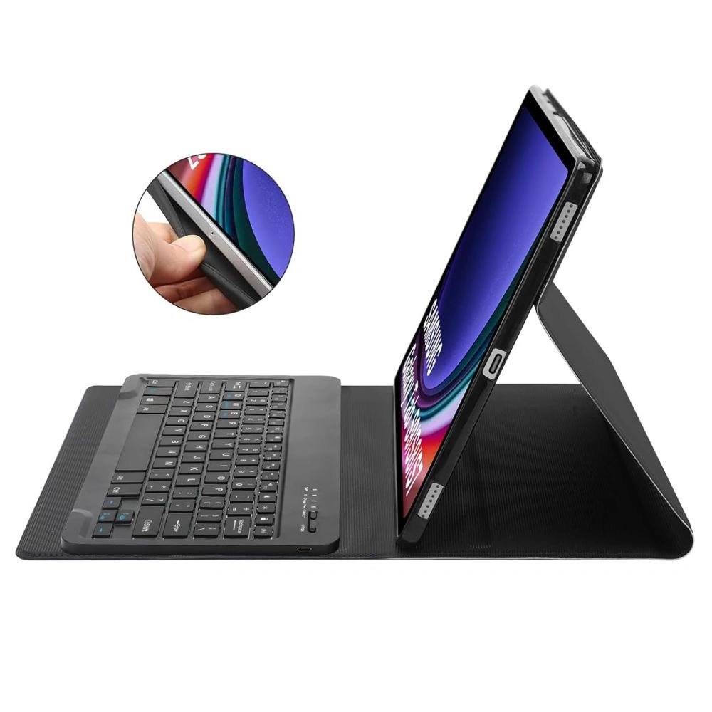 Hurtownia GSM - Etui z klawiaturou Tech-Protect SmartCase Pen Samsung Galaxy Tab S9 FE černé - THP2450 - {ean13} - Hurt