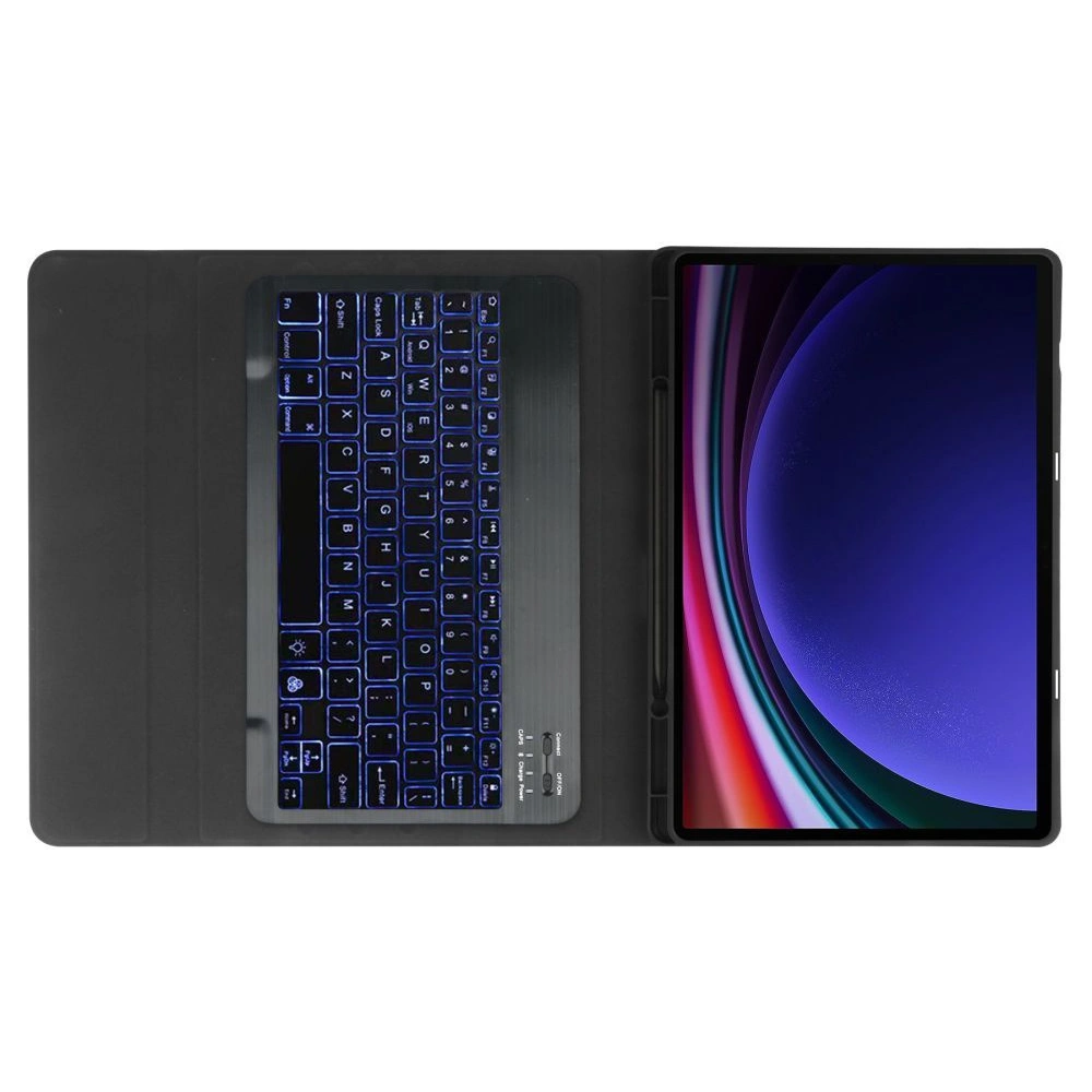 Hurtownia GSM - Etui z klaviaturou Tech-Protect SmartCase Pen Samsung Galaxy Tab S9 FE+ Plus Black - THP2451 - {ean13} - Hurt