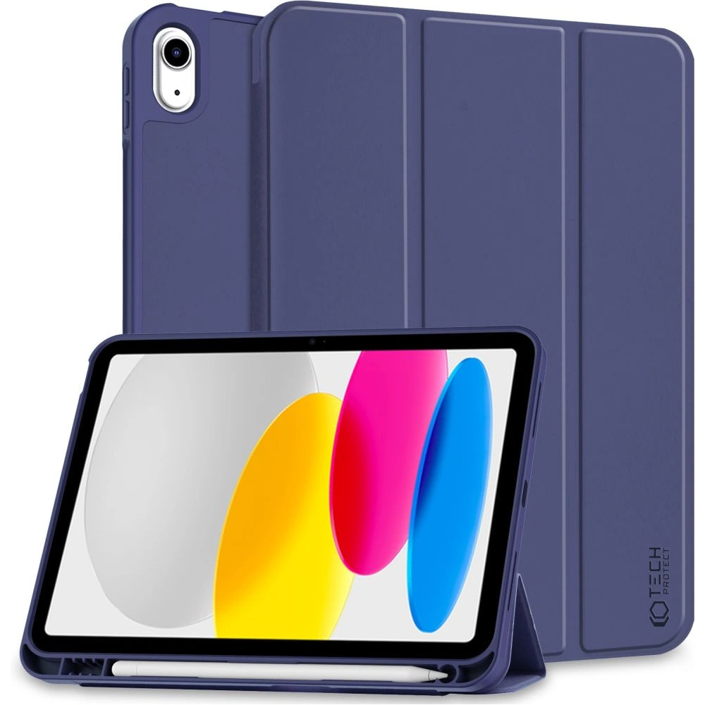 Hurtownia GSM - Etui Tech-Protect SmartCase Pen Apple iPad 10.9 (10. generacji) Navy - THP2452 - {ean13} - Hurt