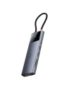 Hurtownia GSM - Adaptér 10w1 Baseus Metal Gleam II Series USB-C / HDMI, USB-A (10Gbps), 2xUSB-A, USB-C, USB-C (PD), RJ45, SD/TF, mini-jack 3,5mm - BSU4772 - {ean13} - Hurt