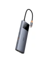 Wholesale 10in1 Baseus Metal Gleam II Series USB-C / HDMI adapter, USB-A (10Gbps), 2xUSB-A, USB-C, USB-C (PD), RJ45, SD/TF, 3.5mm mini-jack - BSU4772 - {ean13} - Hurt
