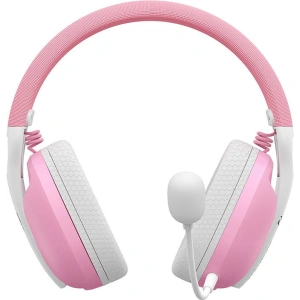 Wholesale Havit Fuxi H1 2.4G, BT, USB-C headphones with microphone (pink) - HVT242 - {ean13} - Hurt