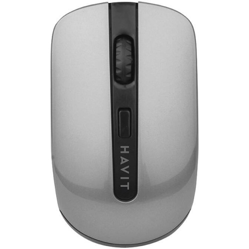 Havit Distributor - 6950676260700 - HVT243 - Havit HV-MS989GT 2.4G wireless mouse (black and silver) - B2B homescreen