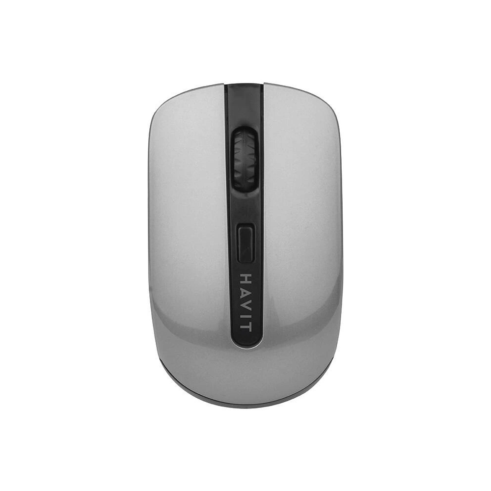 Hurtownia GSM - Bezdrátová myš Havit HV-MS989GT 2.4G (černá-stříbrná) - HVT243 - {ean13} - Hurt
