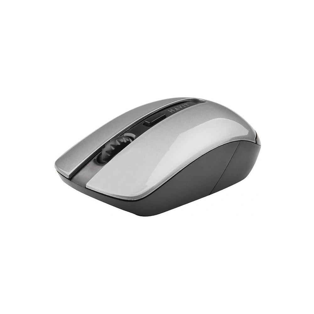 Hurtownia GSM - Bezdrátová myš Havit HV-MS989GT 2.4G (černá-stříbrná) - HVT243 - {ean13} - Hurt