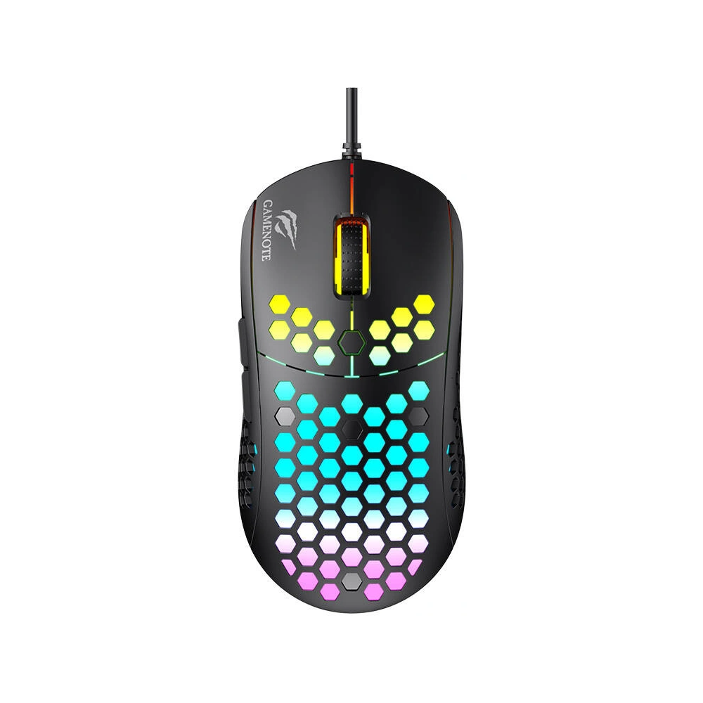 Hurtownia GSM - Mysl s kabelem Havit MS1032 RGB, 800-6400 DPI (černá) - HVT244 - {ean13} - Hurt
