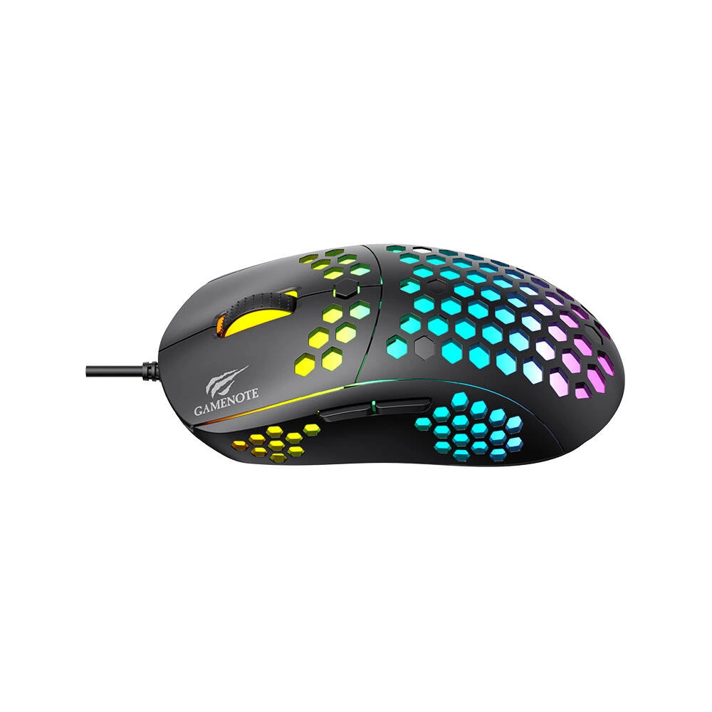 Hurtownia GSM - Mysl s kabelem Havit MS1032 RGB, 800-6400 DPI (černá) - HVT244 - {ean13} - Hurt