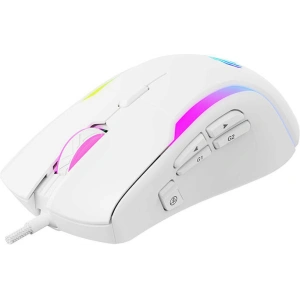 Hurtownia GSM - Drátová myš Havit MS1033 RGB, 800-8000 DPI (bílá) - HVT245 - {ean13} - Hurt
