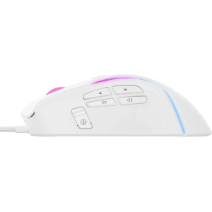Hurtownia GSM - Drátová myš Havit MS1033 RGB, 800-8000 DPI (bílá) - HVT245 - {ean13} - Hurt